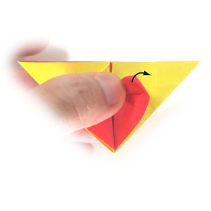 33th picture of bottom-corner heart origami bookmark