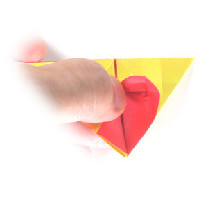34th picture of bottom-corner heart origami bookmark