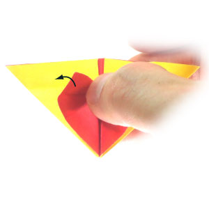 37th picture of bottom-corner heart origami bookmark