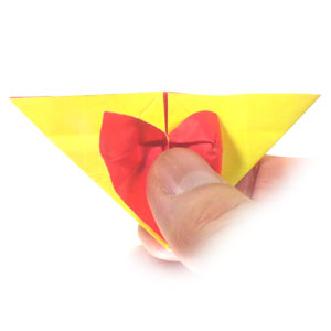 38th picture of bottom-corner heart origami bookmark