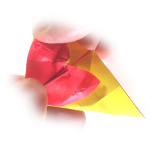 39th picture of bottom-corner heart origami bookmark