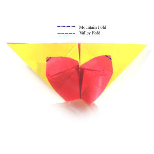 40th picture of bottom-corner heart origami bookmark