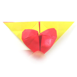 41th picture of bottom-corner heart origami bookmark