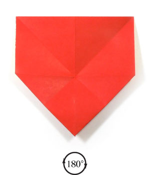 12th picture of top-corner heart origami bookmark