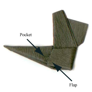 15th picture of traditional origami boot