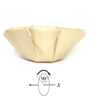 12th picture of 3D origami bowl