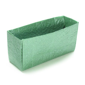 43th picture of narrow deep origami paper box