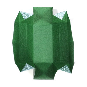 11th picture of closed rectangular origami paper box