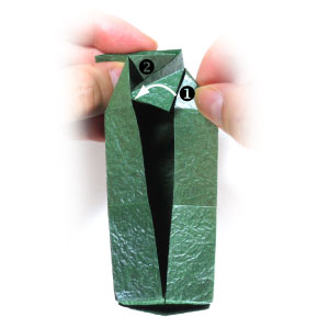 22th picture of closed rectangular origami paper box
