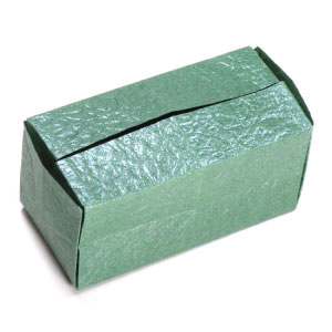 30th picture of closed rectangular origami paper box