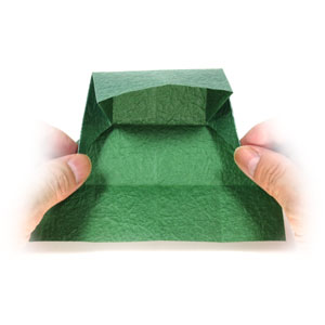 10th picture of closed rectangular origami box II