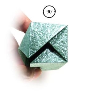 15th picture of closed rectangular origami box II