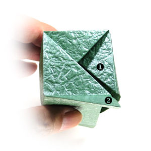 16th picture of closed rectangular origami box II