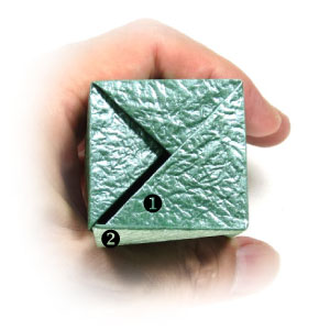 20th picture of closed rectangular origami box II