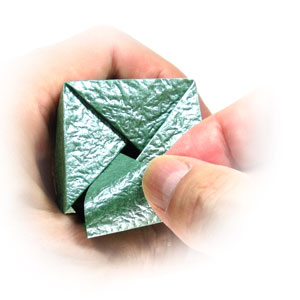 22th picture of closed rectangular origami box II