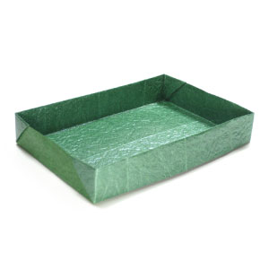 19th picture of flat rectangular origami paper box