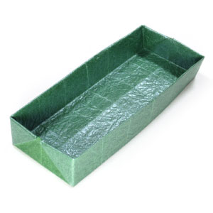 long rectangular origami box
