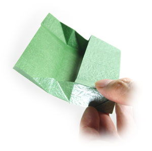 20th picture of closed thin rectangular origami paper box