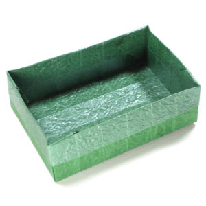 31th picture of wide rectangular origami paper box