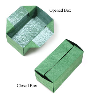 rectangular origami box III