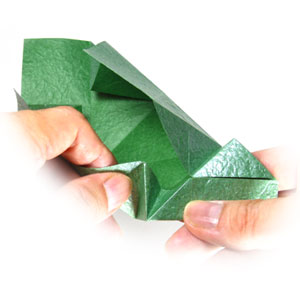 12th picture of closed square origami paper box