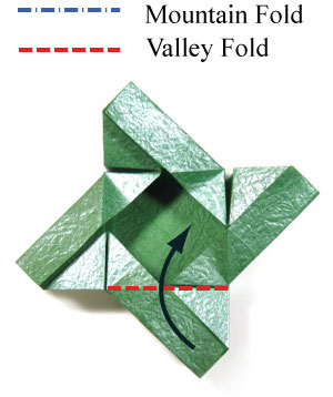 13th picture of closed square origami paper box