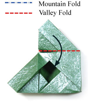 15th picture of closed square origami paper box