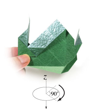 28th picture of closed square origami paper box II