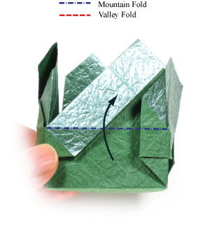 37th picture of closed square origami paper box II