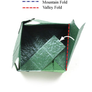 39th picture of closed square origami paper box II