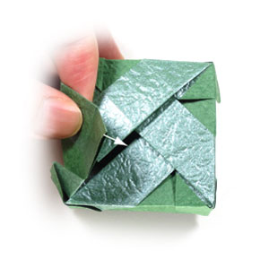 42th picture of closed square origami paper box II