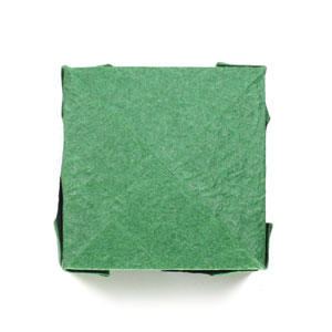46th picture of closed square origami paper box II