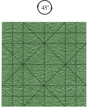 9th picture of closed square origami paper box III