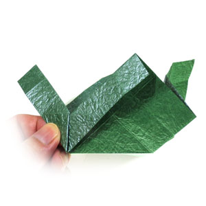 17th picture of closed square origami paper box III