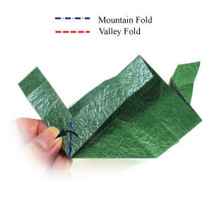 18th picture of closed square origami paper box III
