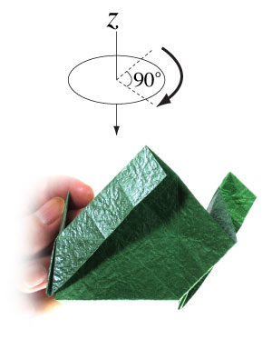 23th picture of closed square origami paper box III