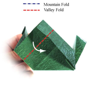 24th picture of closed square origami paper box III
