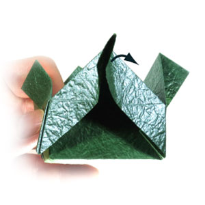 29th picture of closed square origami paper box III