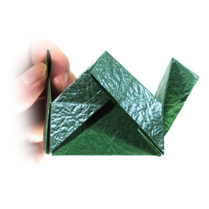 31th picture of closed square origami paper box III