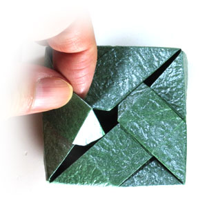 42th picture of closed square origami paper box III