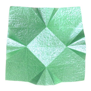 18th picture of closed square origami paper box IV