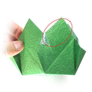 22th picture of closed square origami paper box IV
