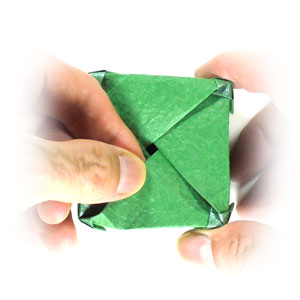 35th picture of closed square origami paper box IV