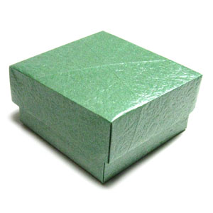 21th picture of large square origami paper box cover