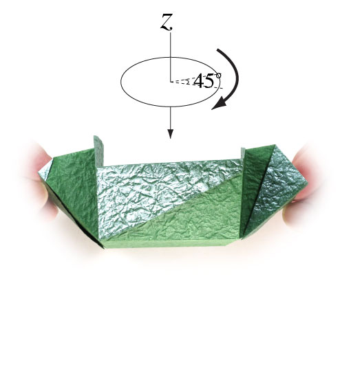 16th picture of medium square origami paper box