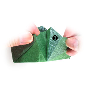 18th picture of medium square origami paper box