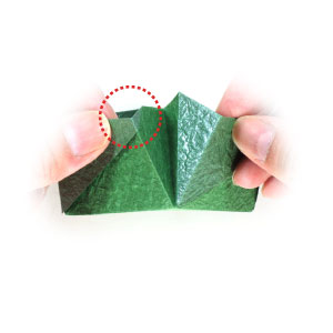 25th picture of medium square origami paper box
