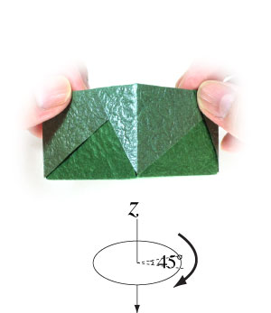 26th picture of medium square origami paper box