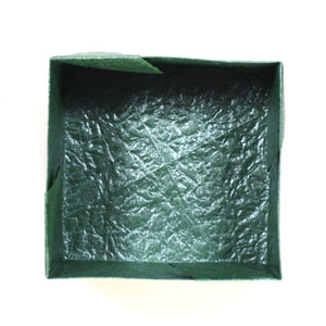 28th picture of medium square origami paper box