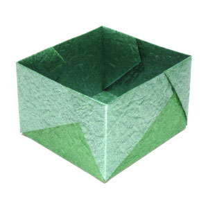 29th picture of medium square origami paper box